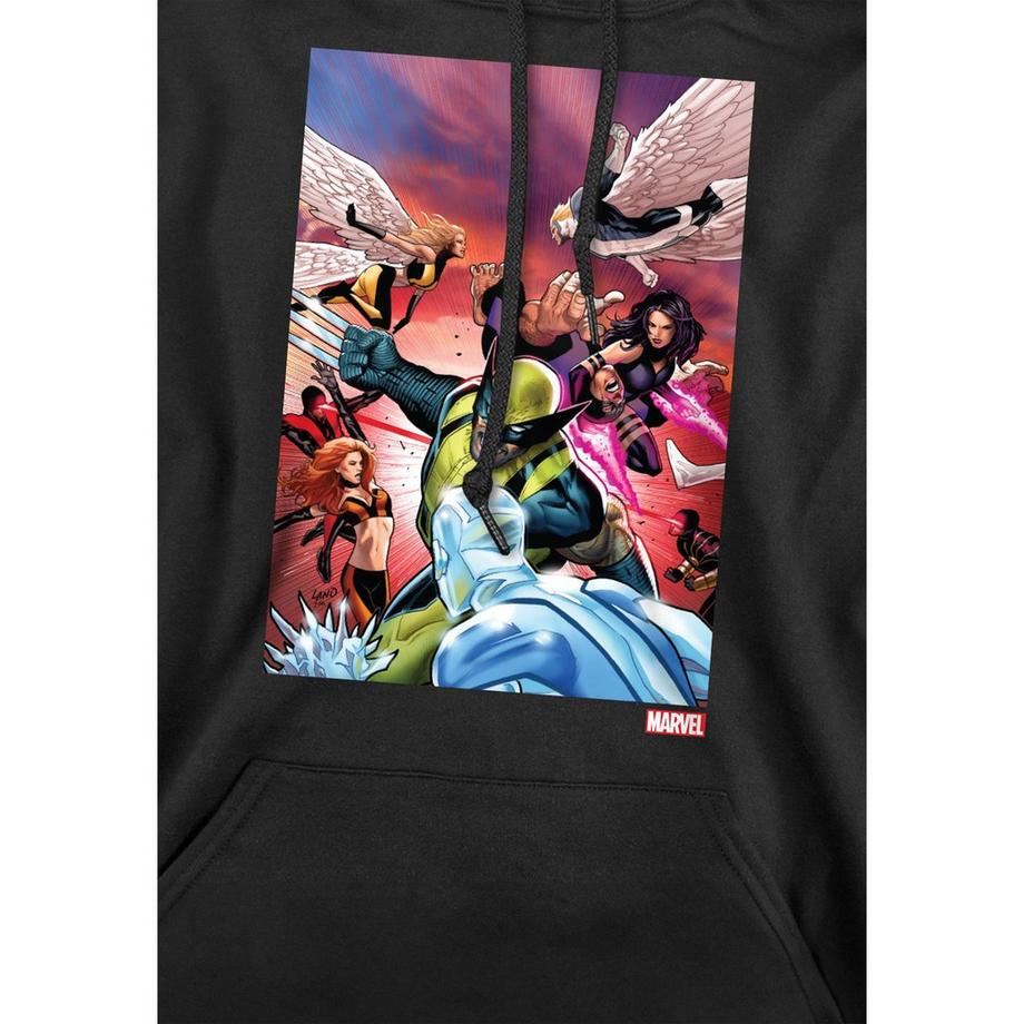 MARVEL X-Men Team Defend Felpa con Cappuccio  