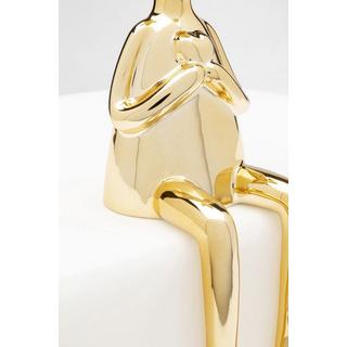 KARE Design Figura decorativa Coniglio seduto Cuore oro 29  