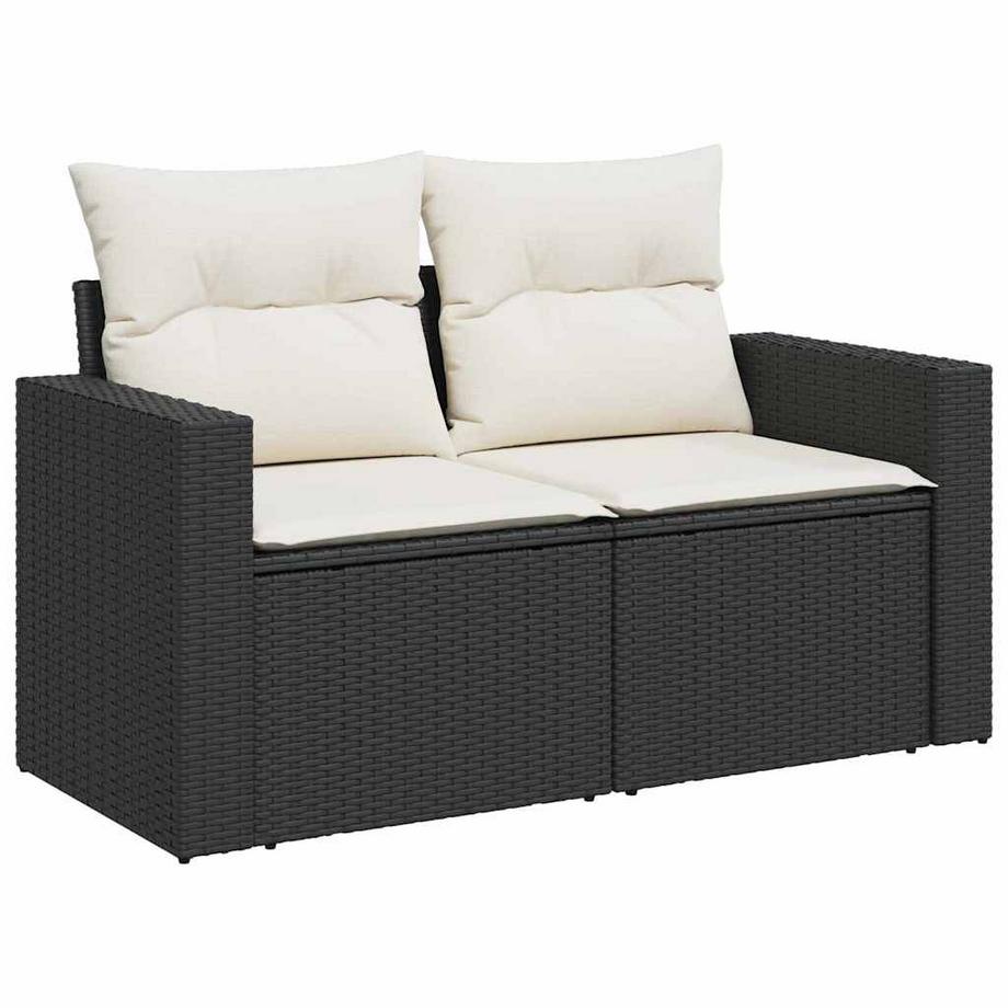 VidaXL Mobilier de jardin poly rattan  