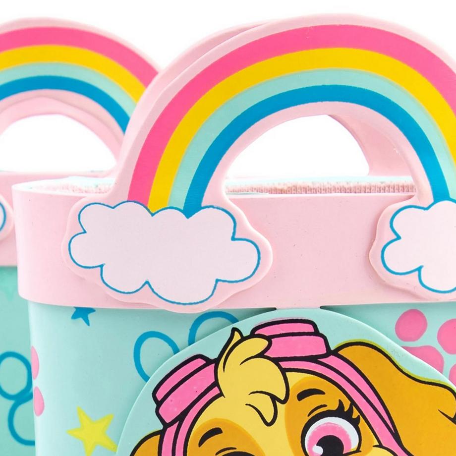 PAW PATROL Skye Everest Stivali da Pioggia Arcobaleno  