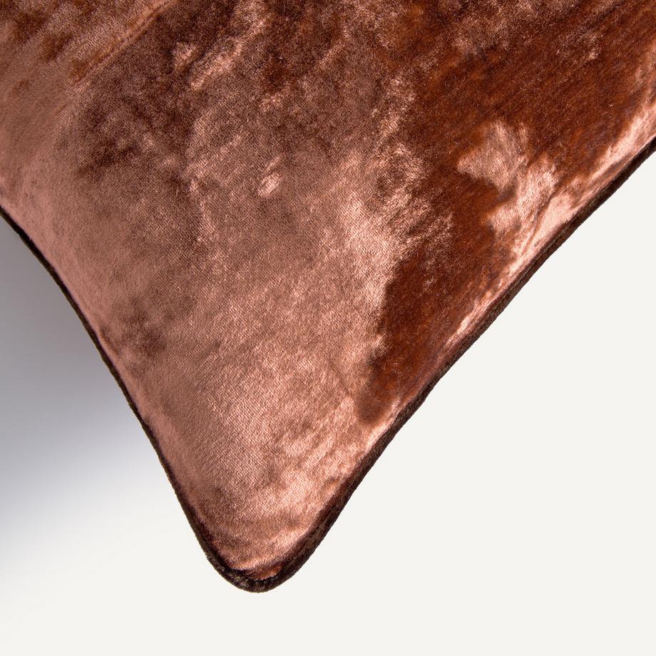 AM.PM Coussin en panne de velours  