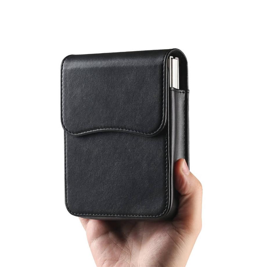 Cover-Discount  Étui à sangle en simili cuir pour smartphones Flip 