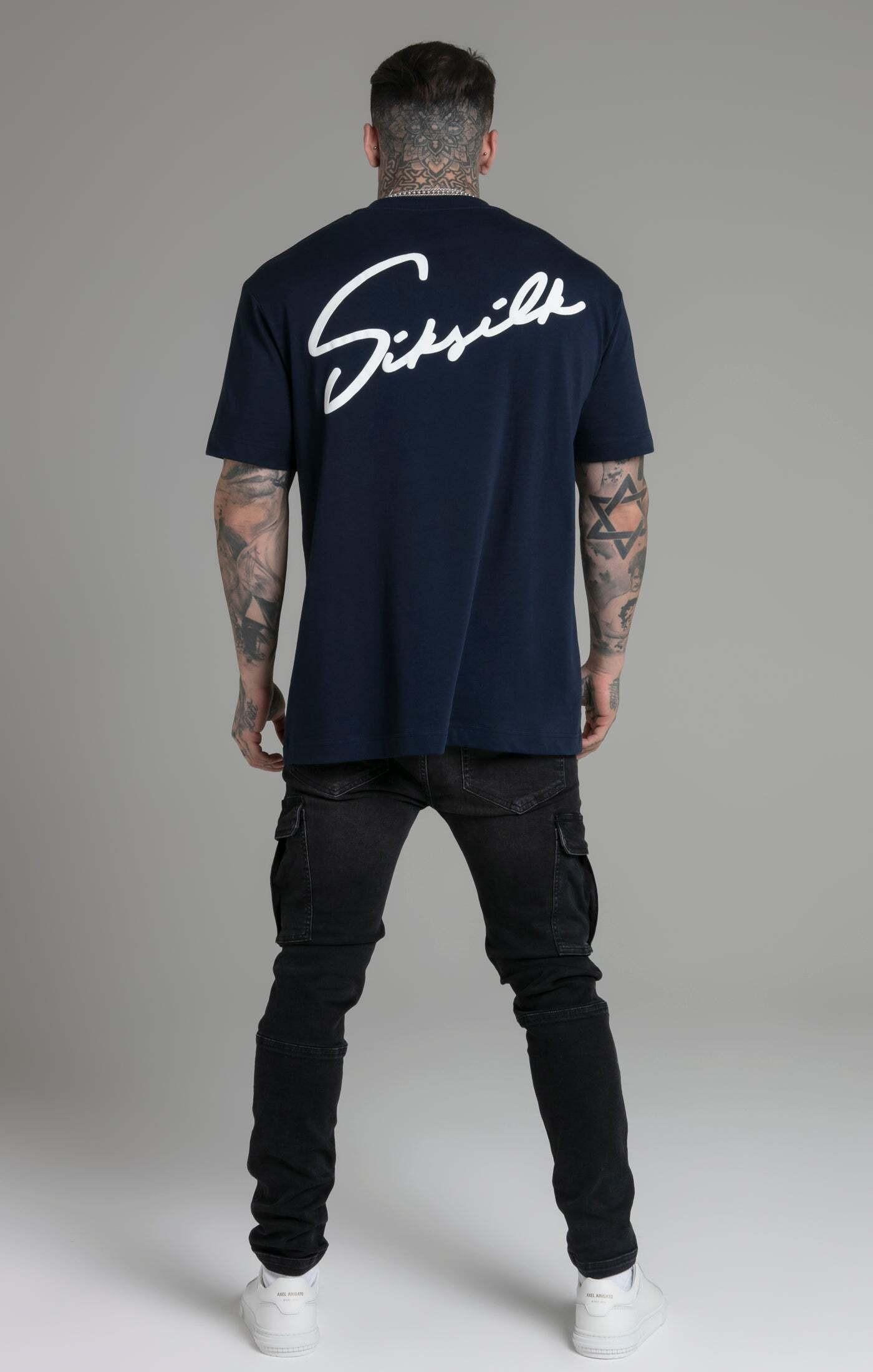 Sik Silk  T-Shirts Script T-Shirt 