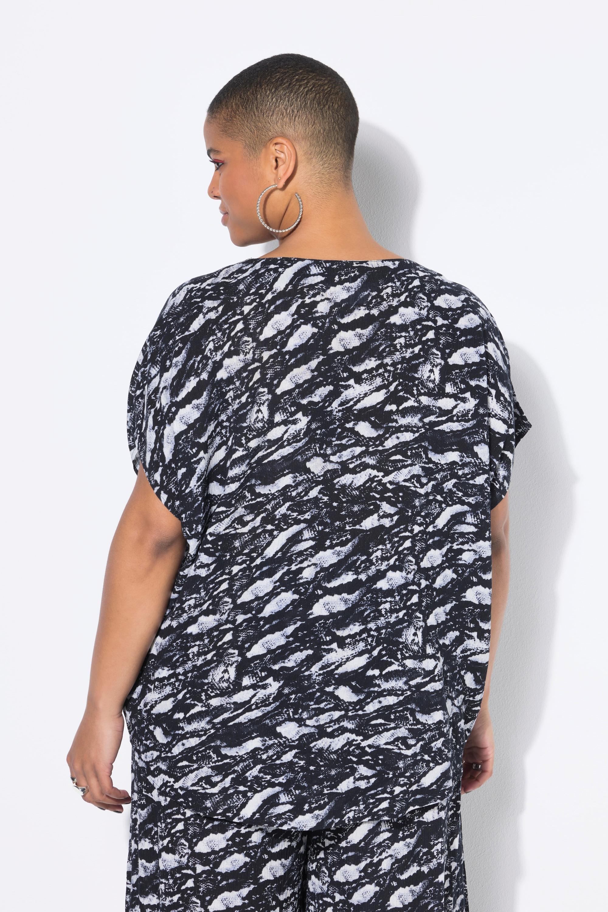 Studio Untold Oversized Blusenshirt Alloverprint  
