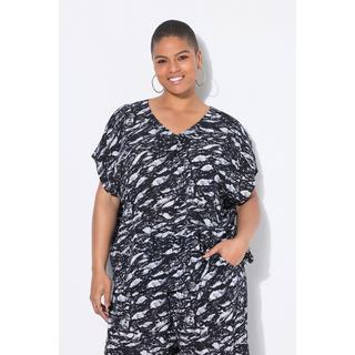 Studio Untold Oversized Blusenshirt Alloverprint  