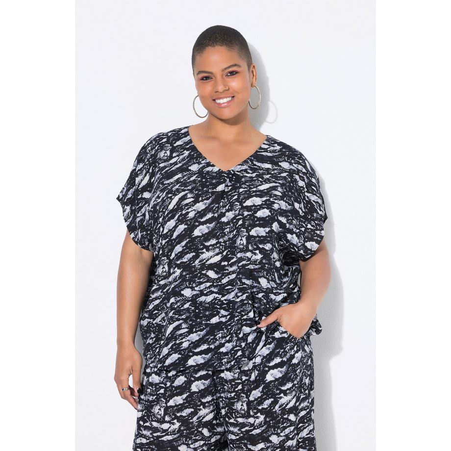 Studio Untold Blouse Oversize Imprimé All-over  