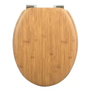Toilettensitz MDF & PVC BORNEO Holz - Zkscharniere