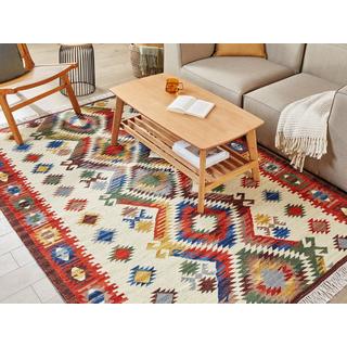 Beliani Tapis en Laine Boho AREVIK  