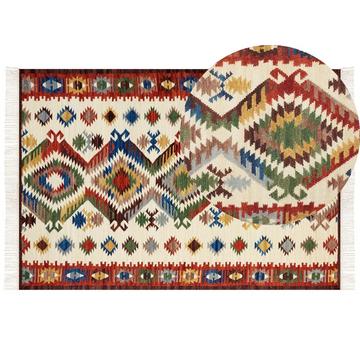 Teppich aus Wolle Boho AREVIK