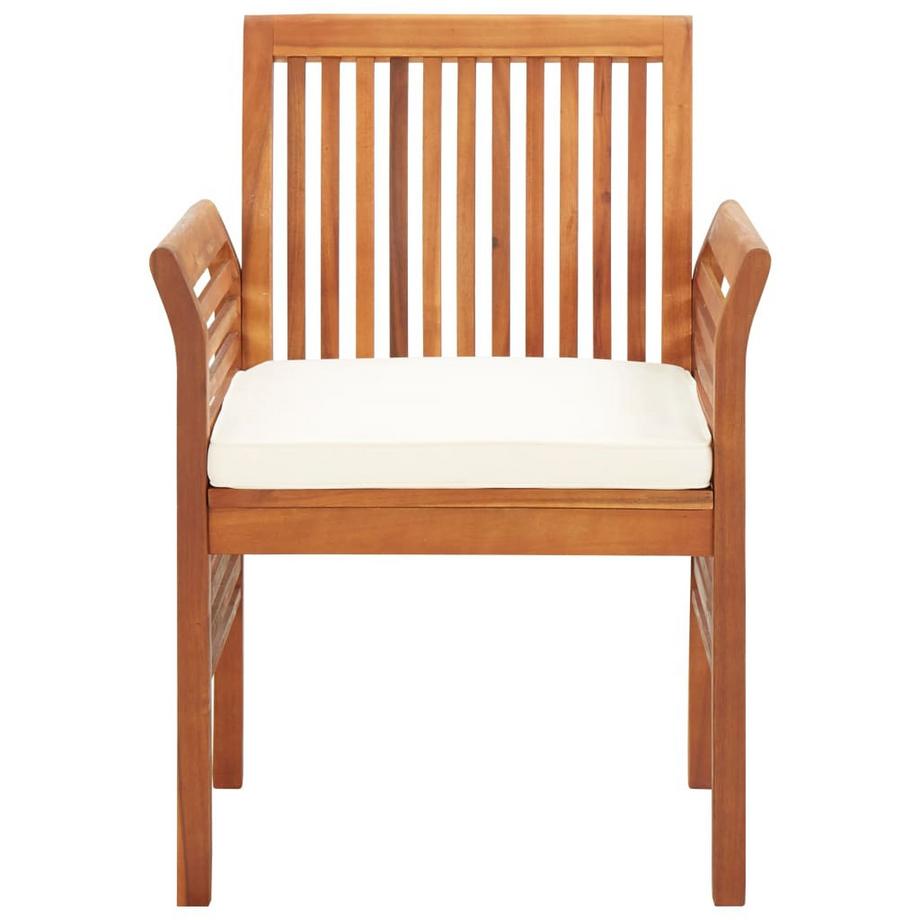 VidaXL Chaise de salle à manger bois  