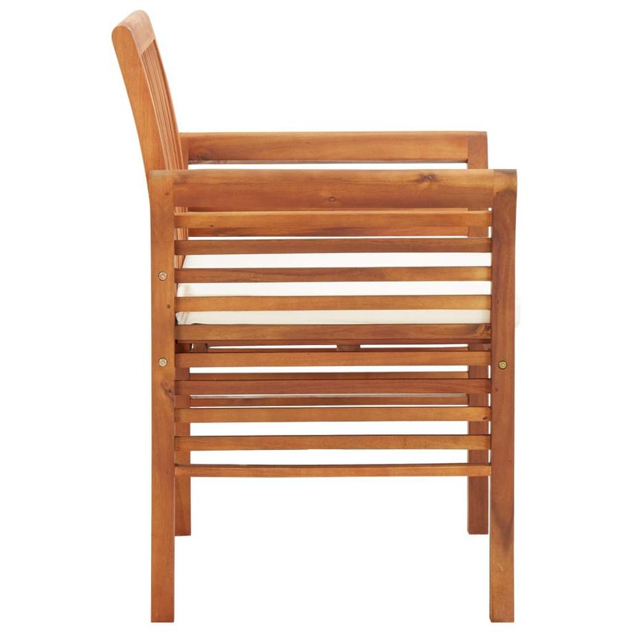VidaXL Chaise de salle à manger bois  
