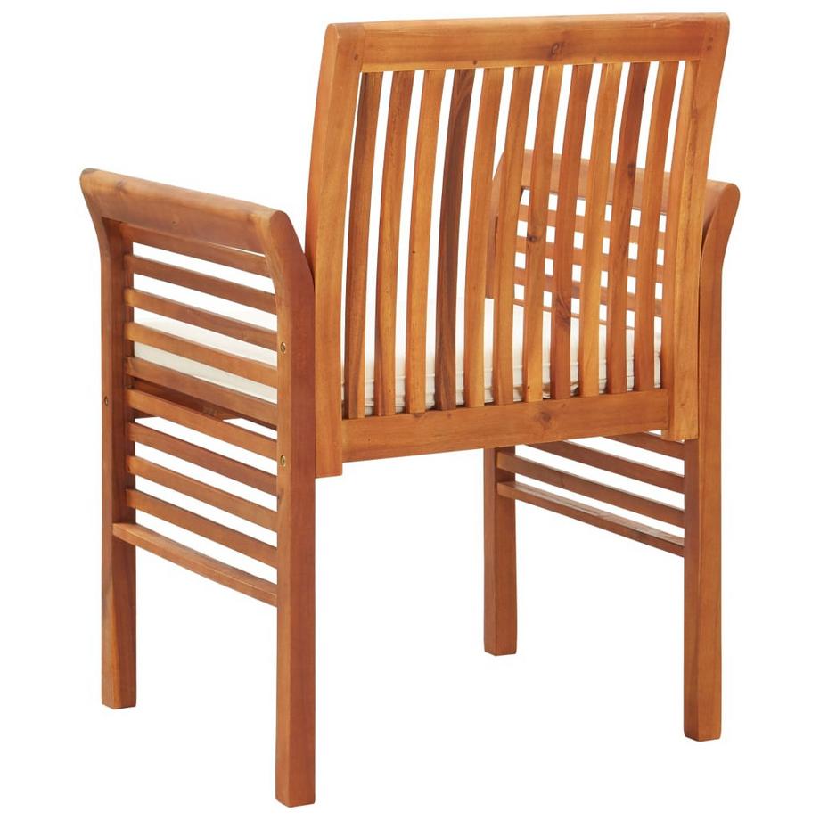 VidaXL Chaise de salle à manger bois  