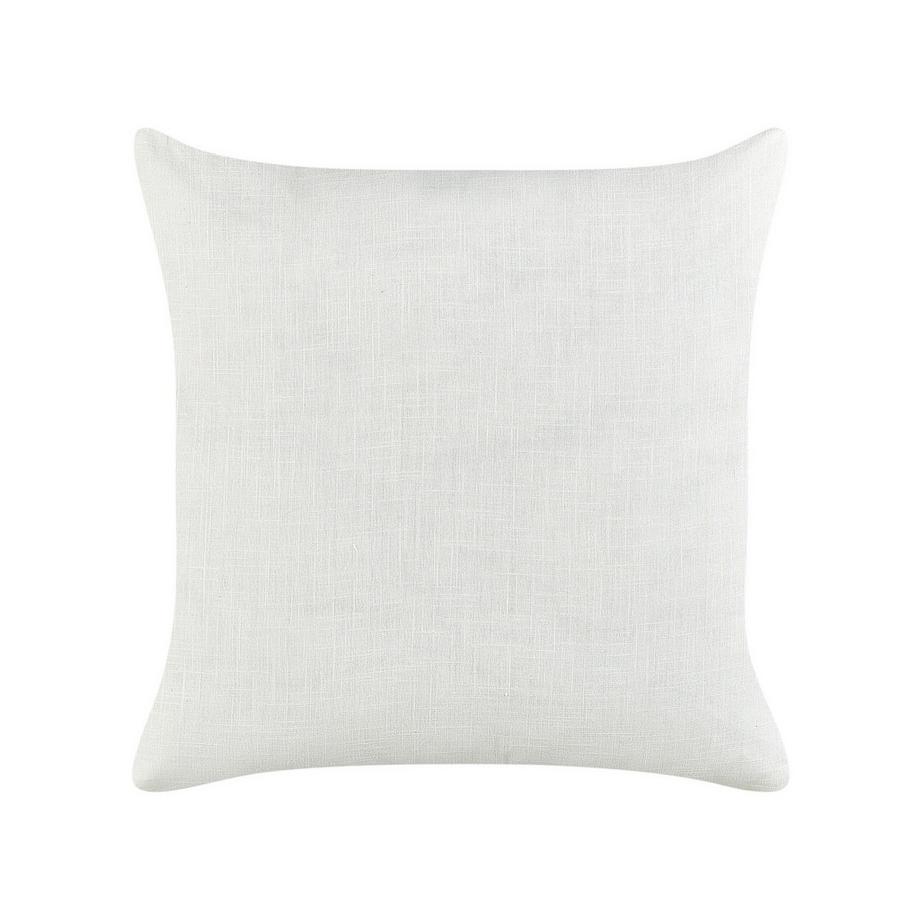 Beliani Dekokissen 2er Set aus Leinen Klassisch MILAS  