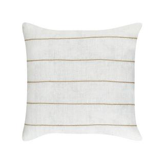 Beliani Lot de 2 coussins décoratifs en Lin Traditionnel MILAS  