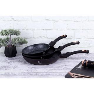 Berlinger Haus Bratpfannen Set  Ø 202428cm Black Rose Edition  
