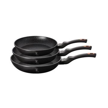 Bratpfannen Set  Ø 20/24/28cm Black Rose Edition
