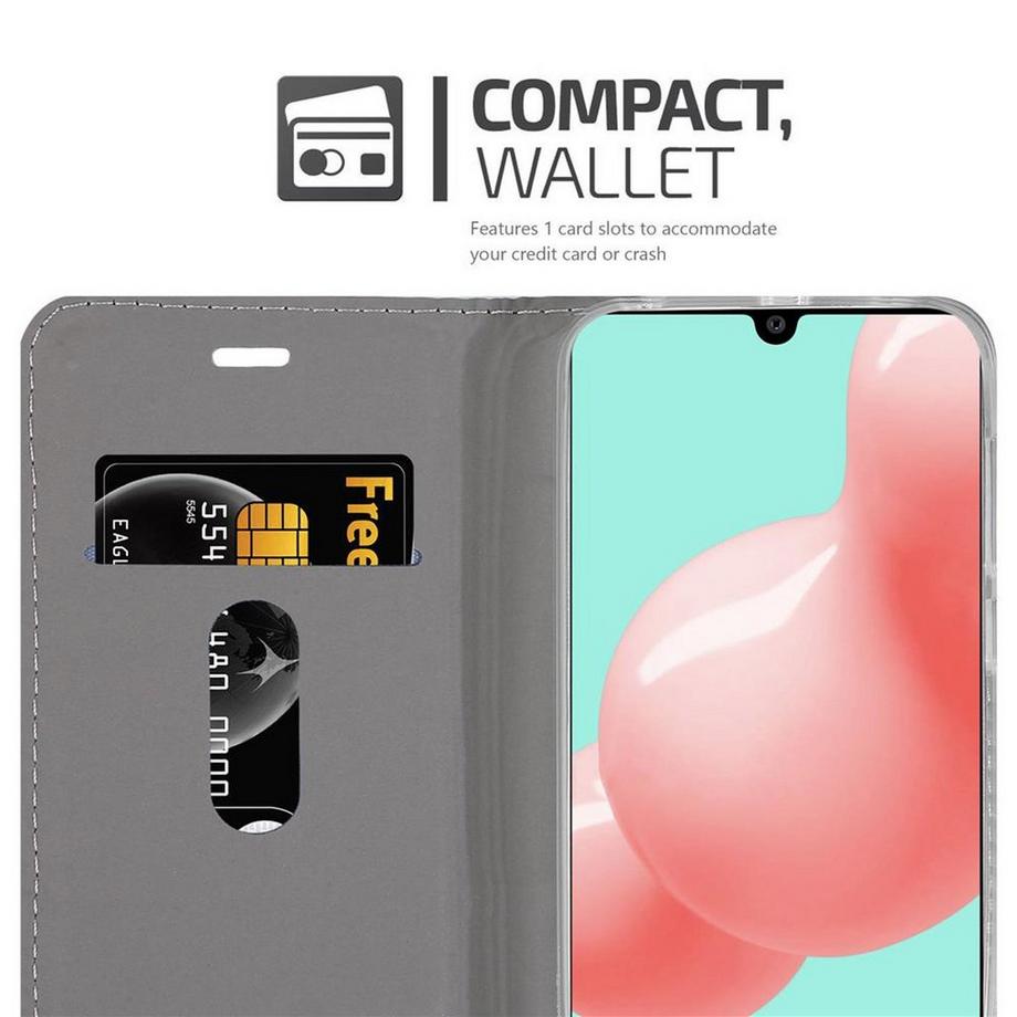 Cadorabo  Hülle für Samsung Galaxy A41 Magnetverschluss, Kartenfach 