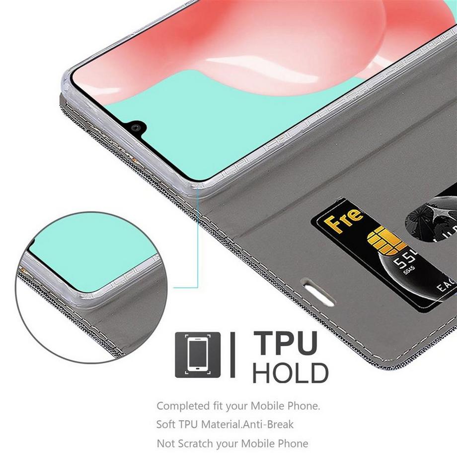 Cadorabo  Hülle für Samsung Galaxy A41 Magnetverschluss, Kartenfach 