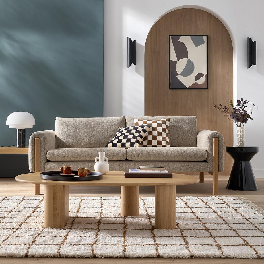 La Redoute Intérieurs Tapis damier  