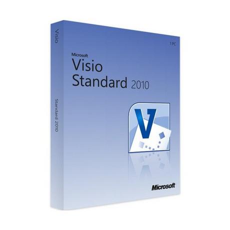 Microsoft  Visio 2010 Standard - Clé licence à télécharger - Livraison rapide 7/7j 