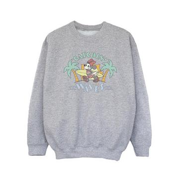 Minnie Mouse Catchin Waves Sweatshirt