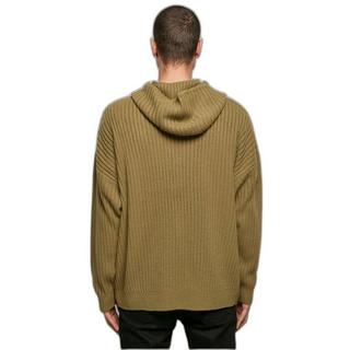 URBAN CLASSICS Gestrickter Full Zip Hoodie  