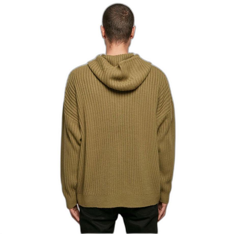 URBAN CLASSICS Gestrickter Full Zip Hoodie  