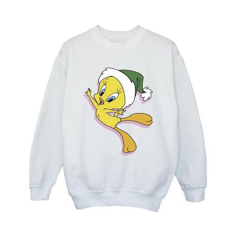 LOONEY TUNES  Tweety Christmas Hat Sweatshirt 