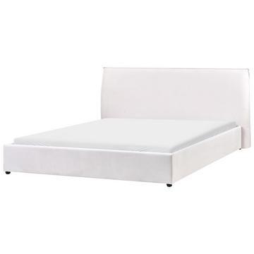 Lit avec sommier en Velours Traditionnel LAVAUR