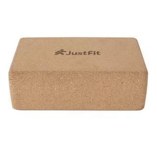 JustFit  Yoga-Baustein "Yoga Block" aus rutschfestem Kork 