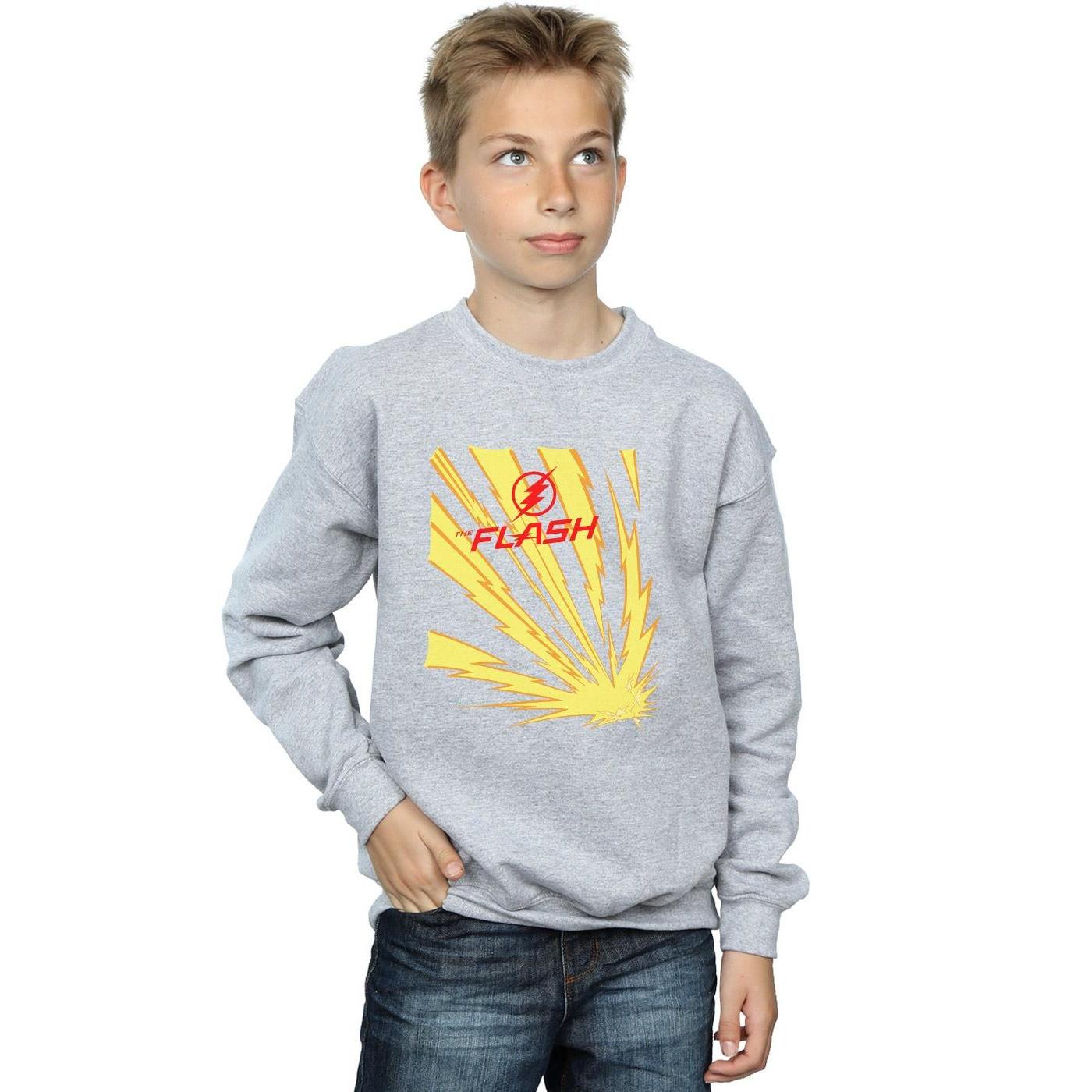 DC COMICS  The Flash Lightning Bolts Sweatshirt 