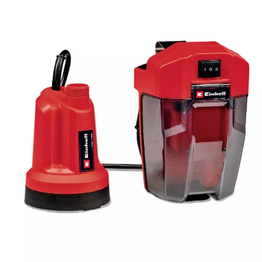 Einhell - Akku-Klarwasserpumpe GE-SP 18 LL Li - Solo, Multicolor
