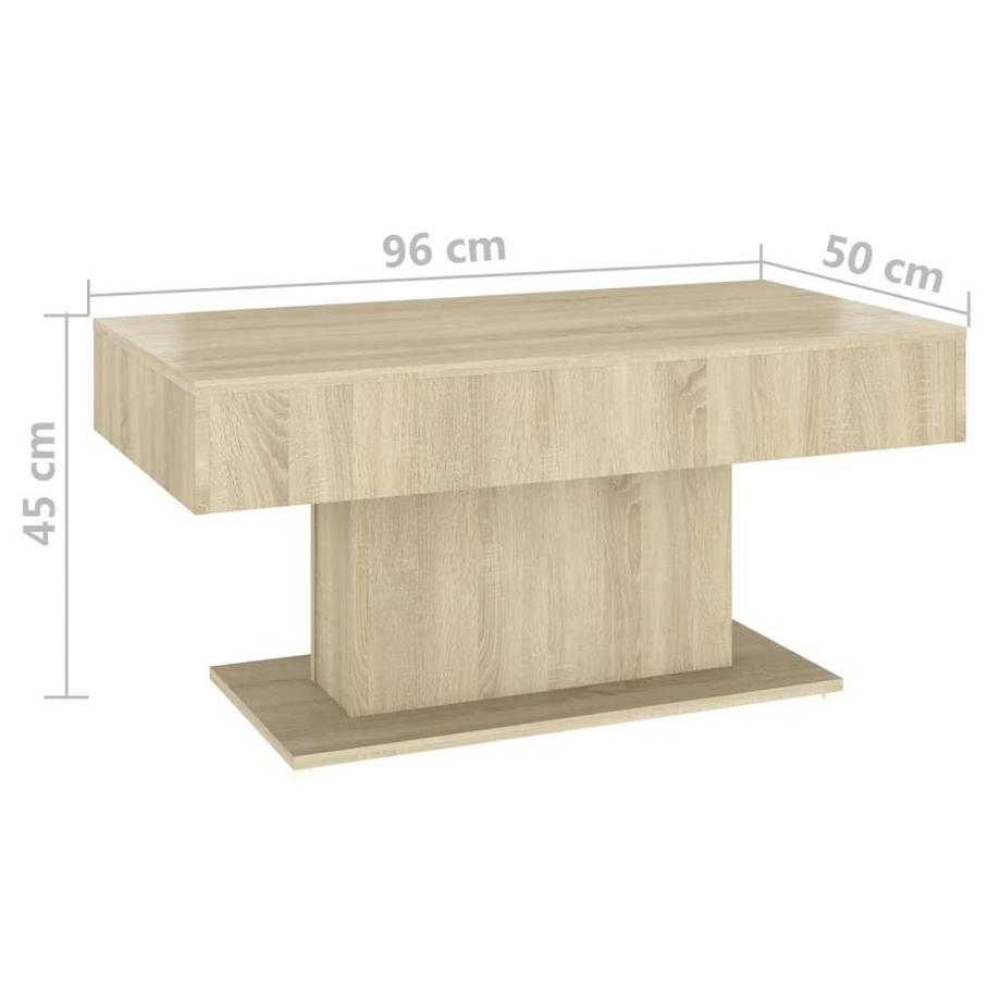 VidaXL tavolino da salotto Legno multistrato  