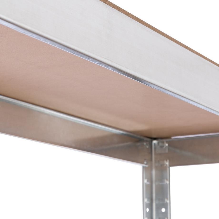 Arebos 2x Schwerlastregale  