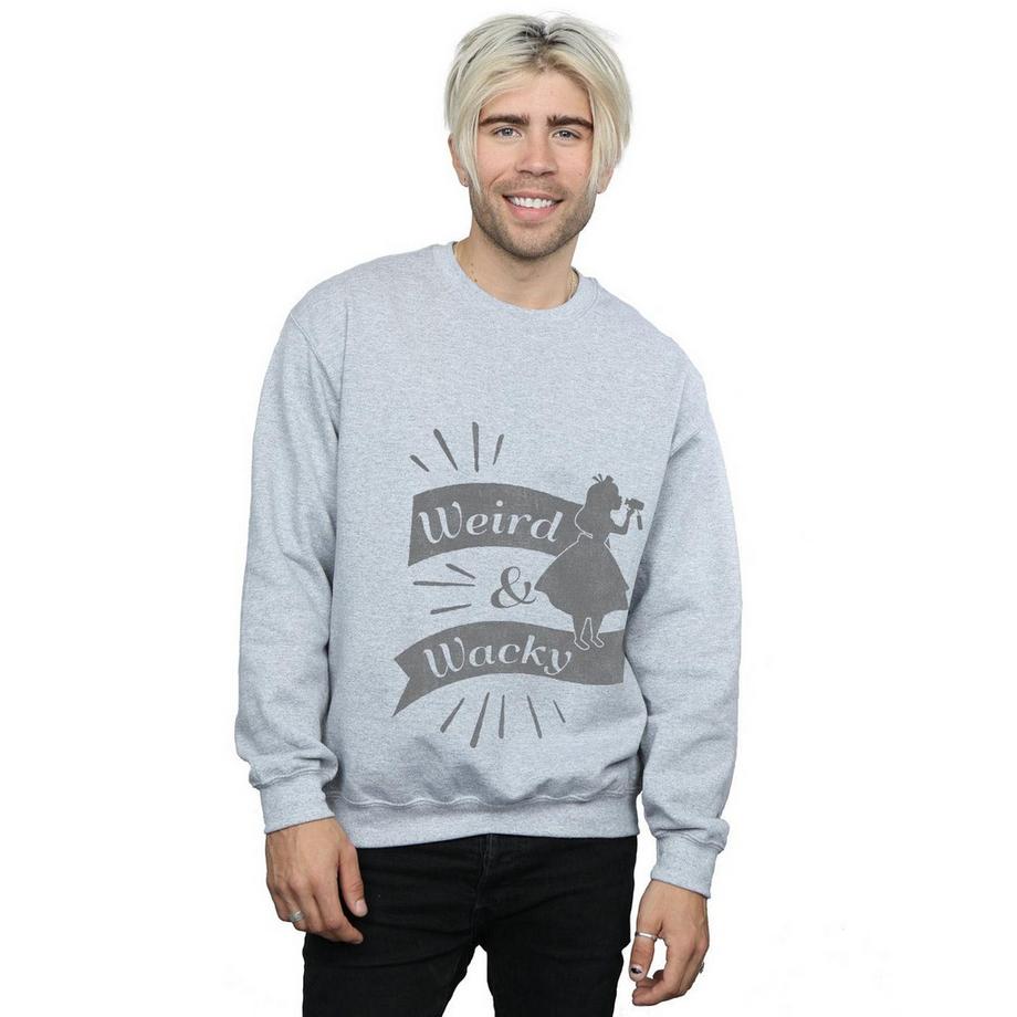 Disney Alice Im Wunderland Weird And Wacky Sweatshirt  