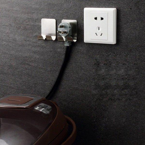 eStore Selbstklebender Aufhänger aus Edelstahl  