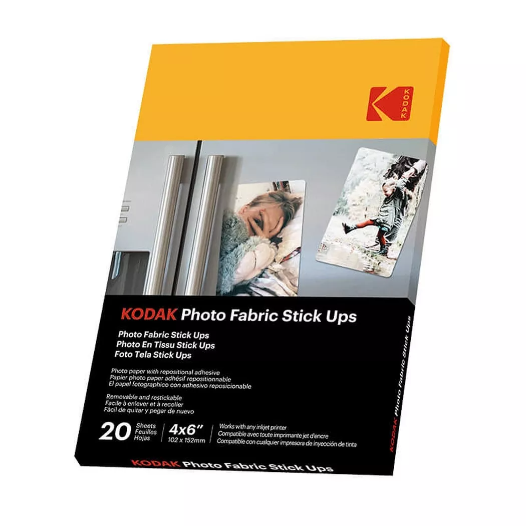 Kodak – 10 x 15 cm selbstklebendes Fotopapier, 255 g/m², 20 Blatt, One Size