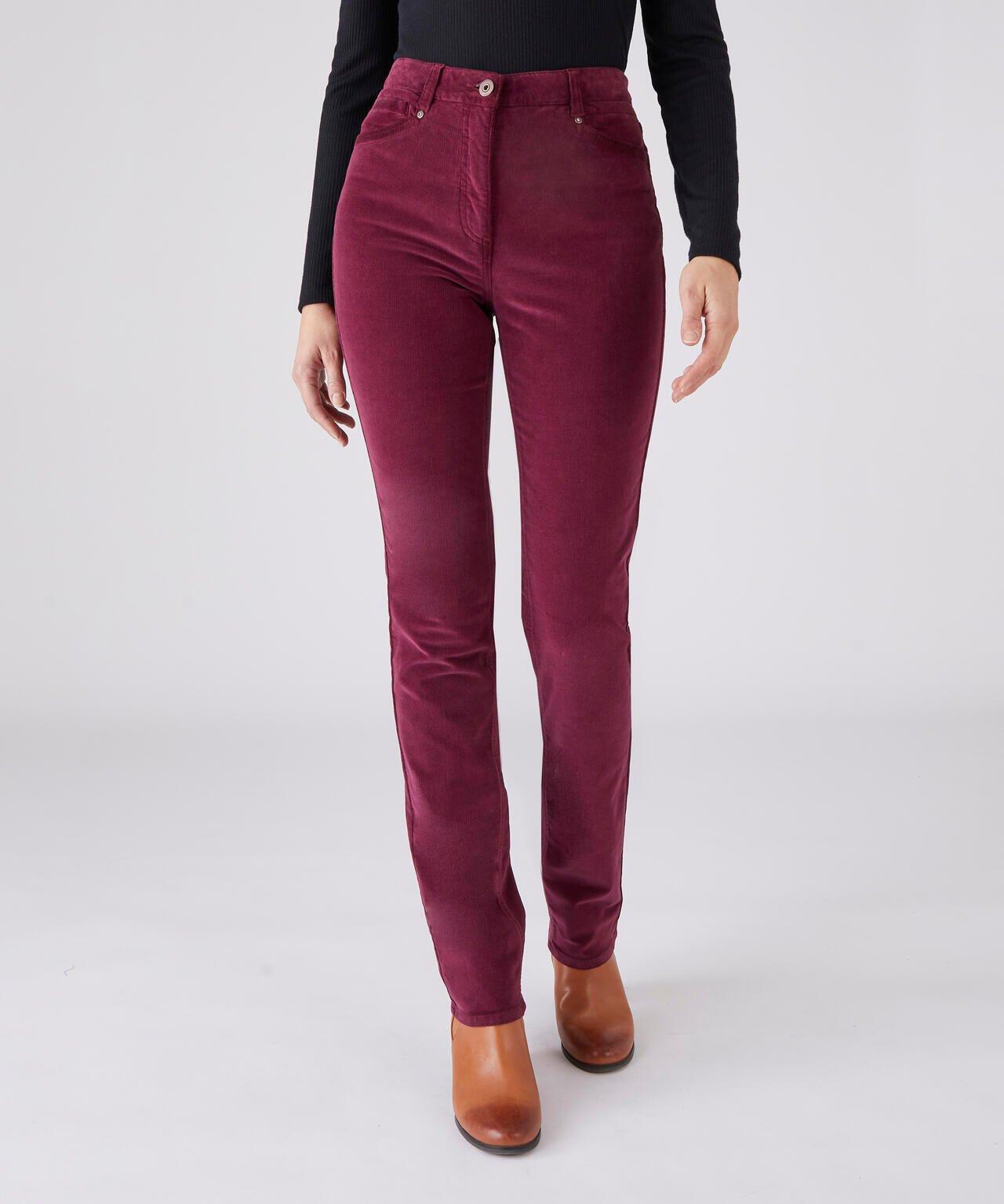 Damart  Pantalon velours milleraies Perfect Fit by 