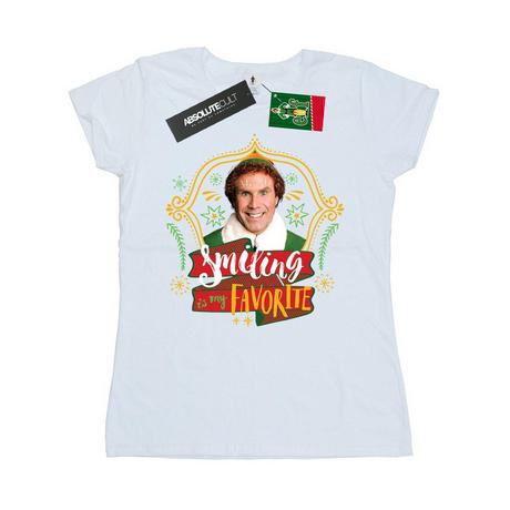 Elf Smiling Is My Favorite T-Shirt  