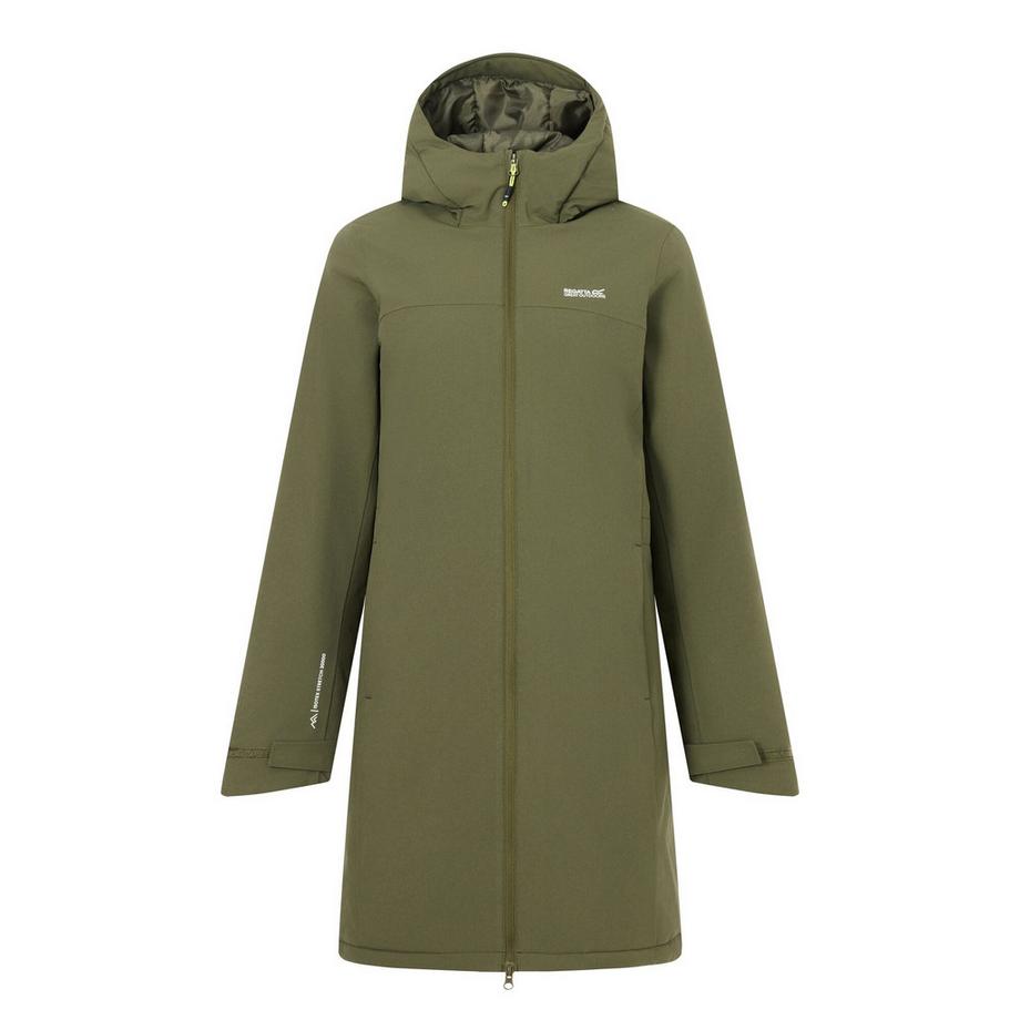 Taline Jacke, Wasserfest, Isoliert