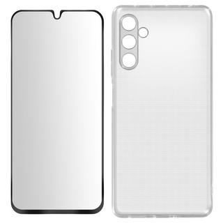 Avizar  Coque + Verre bord Noir Samsung A34 5G 