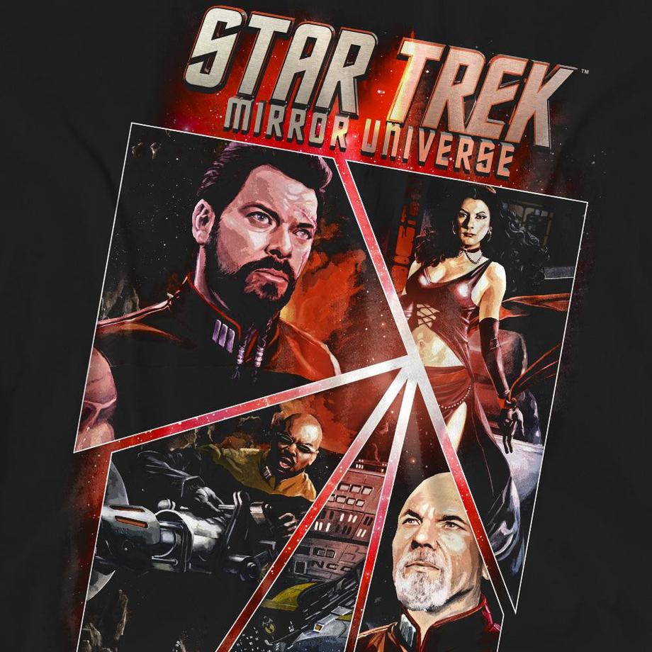 Star Trek Star Trek Mirror Universe Grafikdruck T-Shirt  