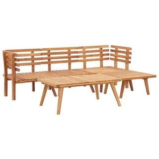 VidaXL Ensemble de canapé de jardin bois d'acacia  