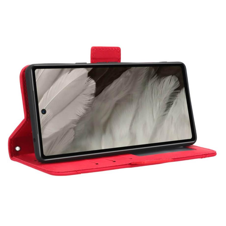 Cover-Discount  Google Pixel 7a - Etui Mit Vielen Kartenfächer 