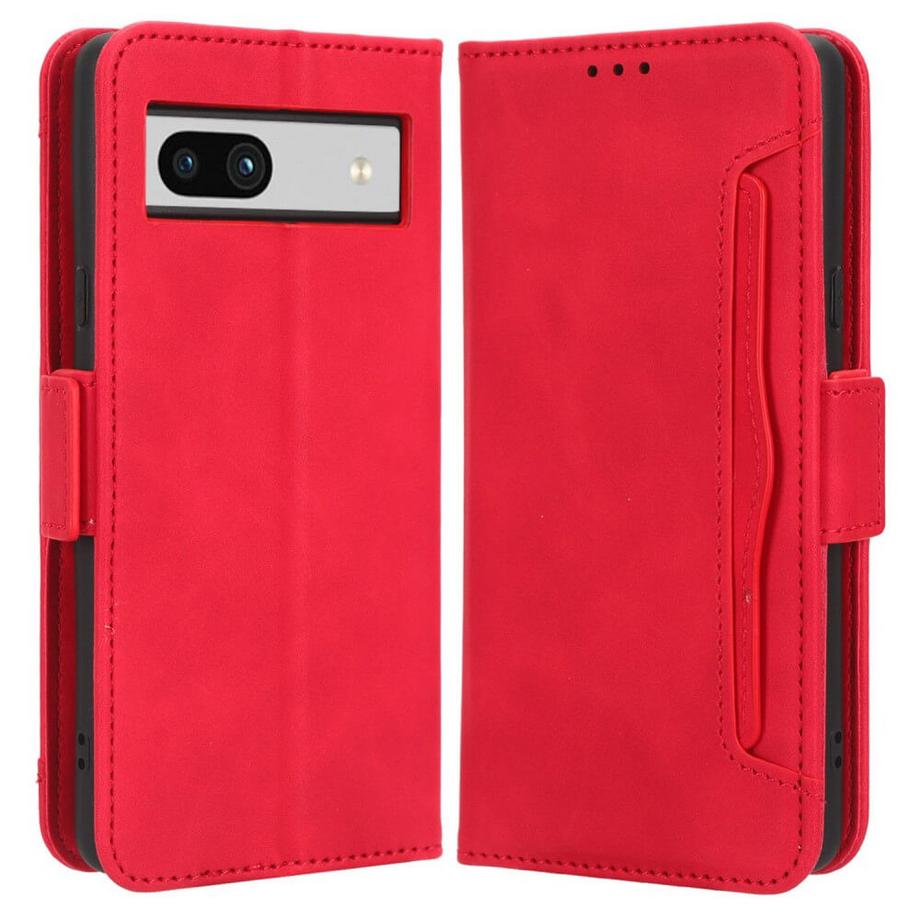 Google Pixel 7a - Etui Mit Vielen Kartenfächer