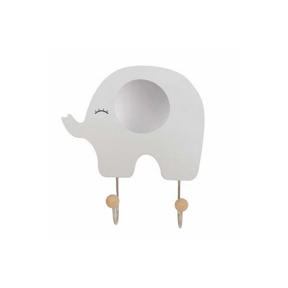 JaBaDaBaDo  JABADABADO Garderobe Elefant R16044 grau 17x18cm 