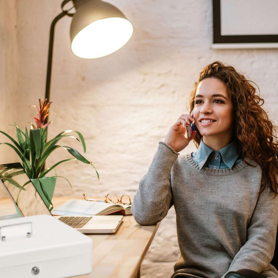 Northix  Kassenschublade mit Schloss 