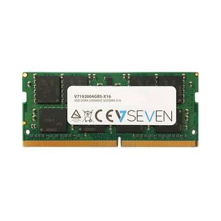 V7  4GB DDR4 PC4-19200 - 2400MHZ 1.2V SO DIMM X16 Modulo di Memoria per Laptop - 192004GBS-X16 