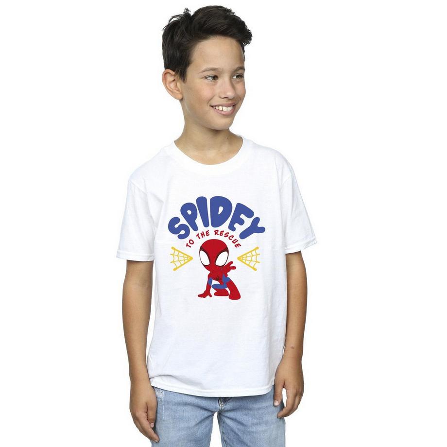 MARVEL  Spidey And His Amazing Friends Rescue Maglietta 