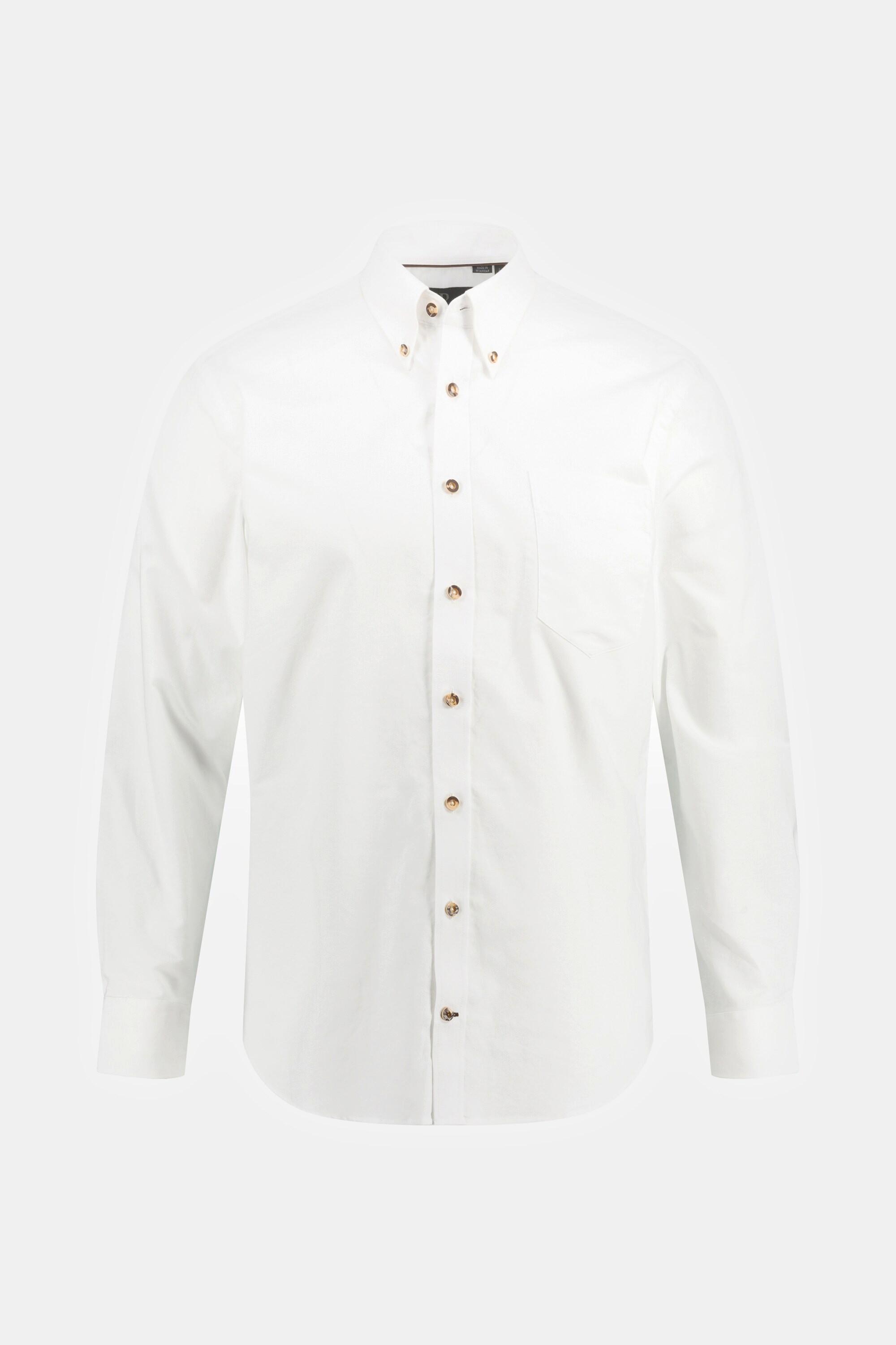 JP1880  Chemise traditionnelle bavaroise. Coupe Modern Fit 